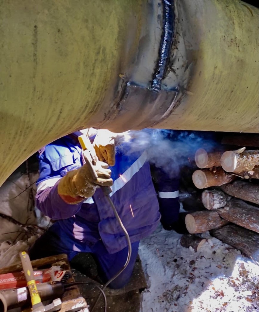 Газоснабжение в п. Верхнеижемский в Сосногорском районе восстановлено.